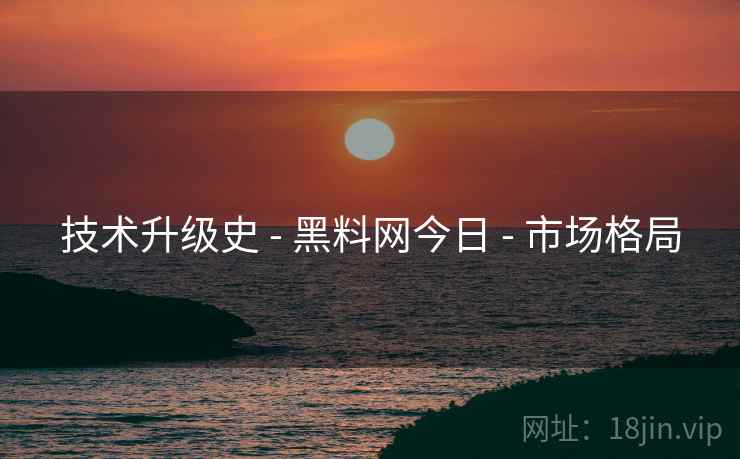 技术升级史 - 黑料网今日 - 市场格局 技术升级史 - 黑料网今日 - 市场格局