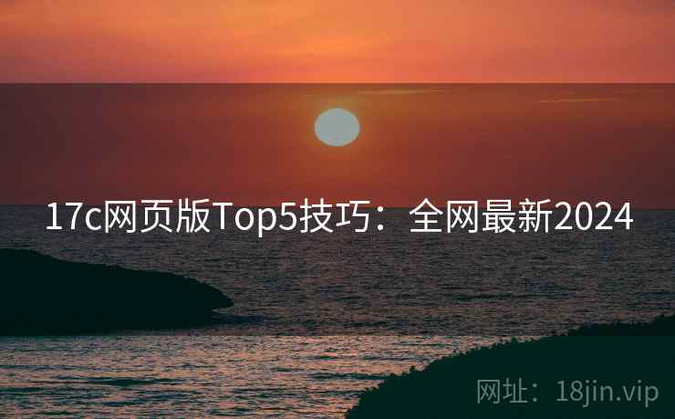 17c网页版Top5技巧：全网最新2024