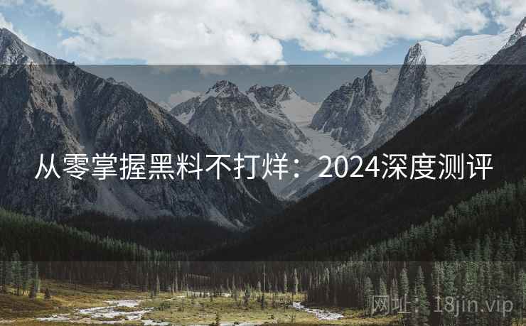 从零掌握黑料不打烊:2024深度测评 从零掌握黑料不打烊:2024深度测评